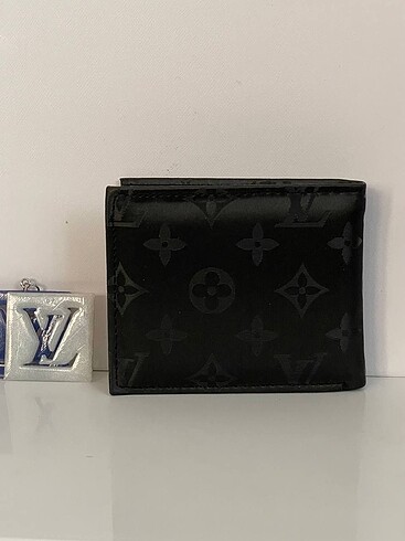 Louis Vuitton Saten kumaş baskılı kartlık bozuk para kağıt para gözü olan cüzd