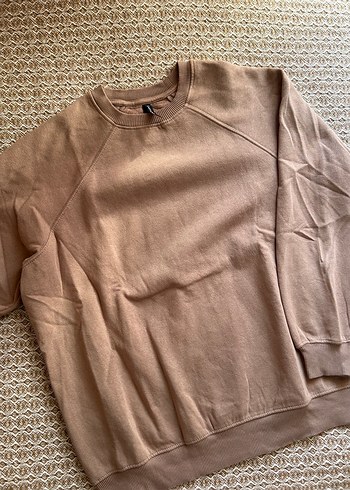 Bej  Kadın Sweatshirt - Görsel 2