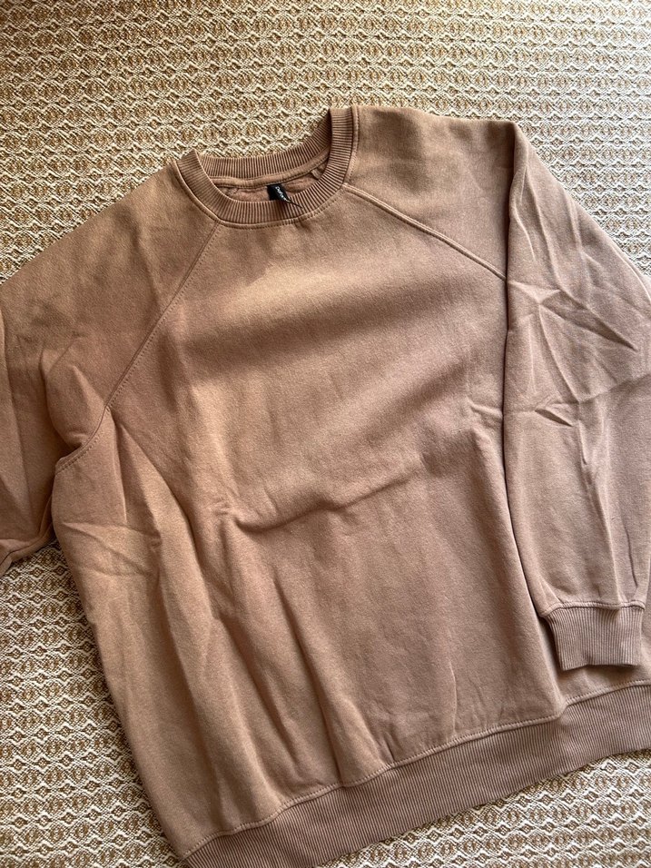 Bej  Kadın Sweatshirt - Görsel 2