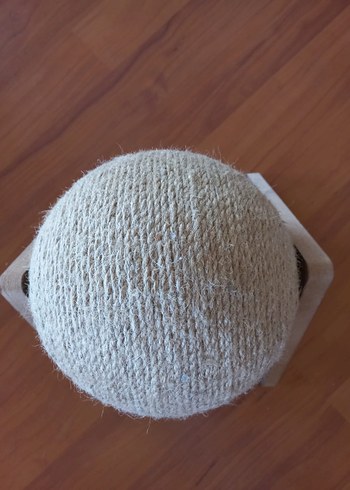 Kedi Tırmalama Topu Kahverengi - Görsel 3