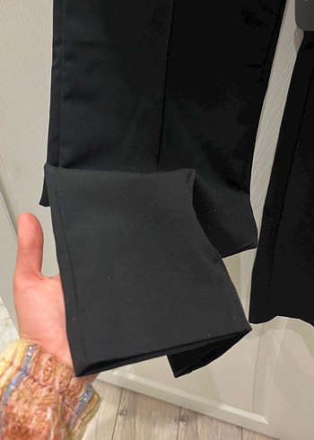 36 Beden LCW Vision Siyah Kadın Standart Fit Pantolon