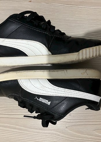 Puma Siyah Beyaz Retro Spor Ayakkabi