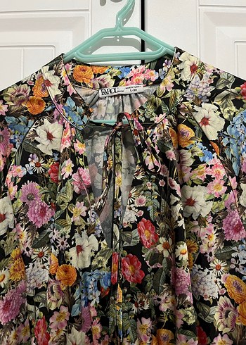 Uzun Kollu Bohem Mini Elbise - Görsel 4