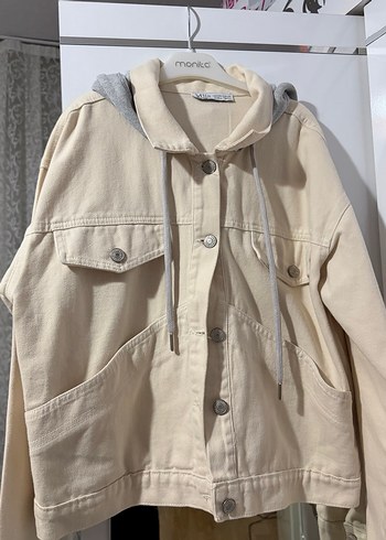 Bej Kadın Midi Ceket - Görsel 3