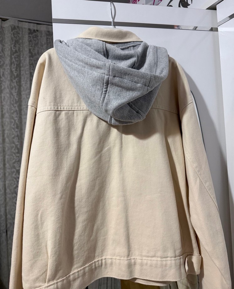 Bej Kadın Midi Ceket - Görsel 5