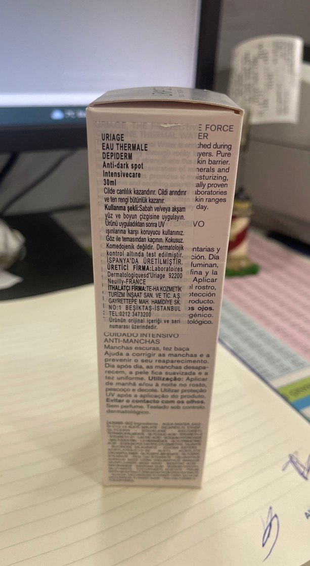 Uriage Dépiderm Koyu Tonlu BB Krem 30 ml - Görsel 2