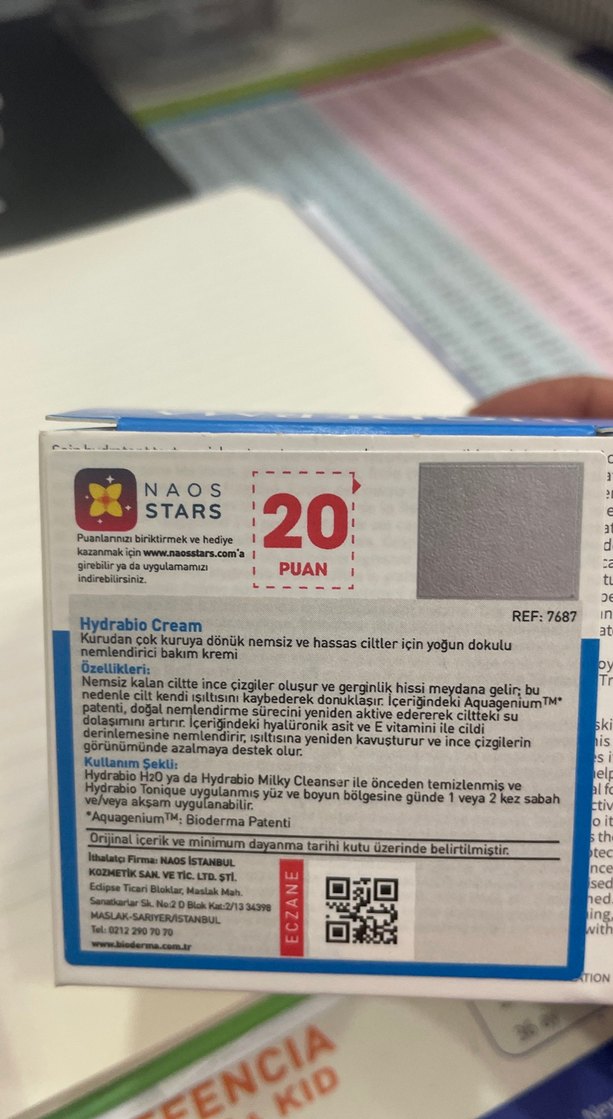 Bioderma Hydrabio Krem 50 ml - Görsel 2