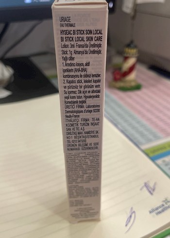 Uriage Hyséac Bi-Stick Lokal BB Krem Bej - Görsel 2