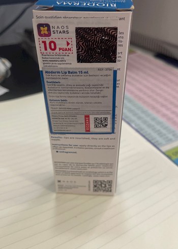 Bioderma Atoderm Lévres Nemlendirici Dudak Balmı - Görsel 2