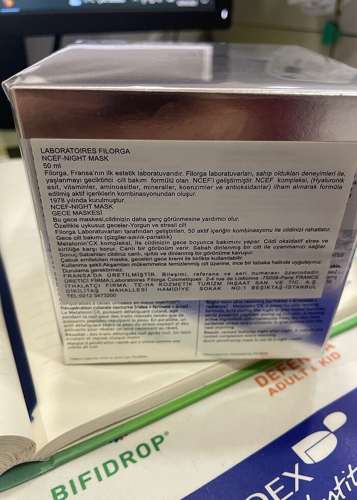 Filorga ncef night mask - Görsel 2