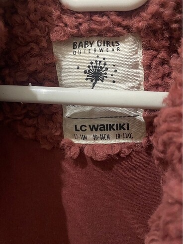 12-18 Ay Beden Lc Waikiki Kız bebek peluş mont