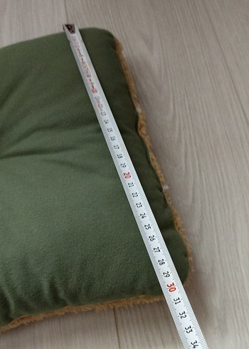 Bej Yumuşak Poli Kedi yatağı - Görsel 4