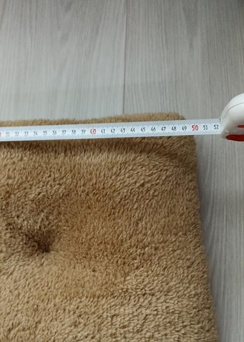 Bej Yumuşak Poli Kedi yatağı - Görsel 3