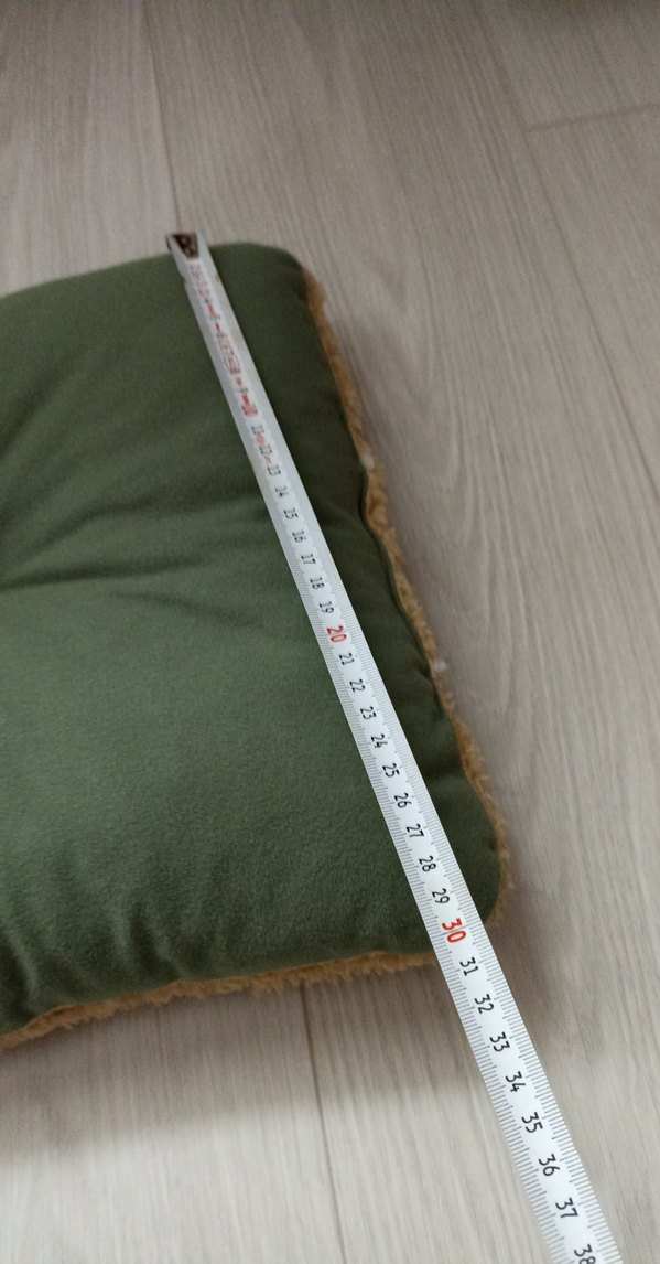 Bej Yumuşak Poli Kedi yatağı - Görsel 4