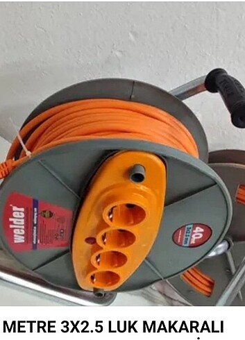 40 metre makara kablo 2,5 luk