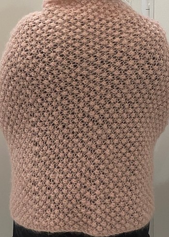 Kız Çocuk Bohem Örgü Panço - Görsel 4