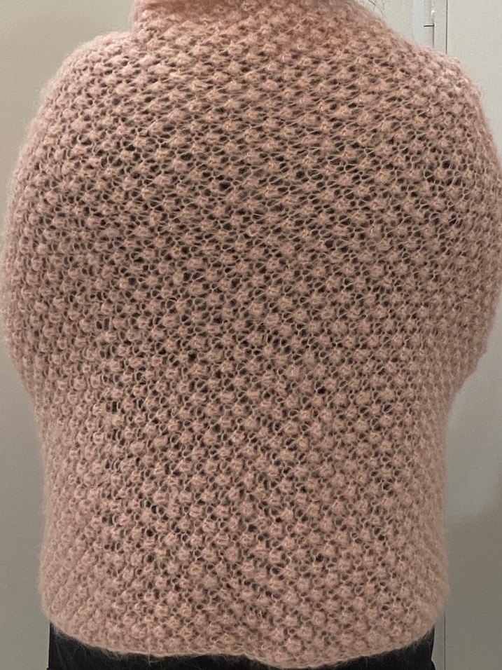 Kız Çocuk Bohem Örgü Panço - Görsel 4