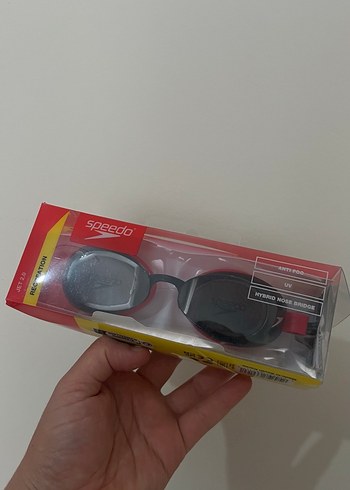 Kırmızı Speedo Yüzücü Gözlüğü - Görsel 4