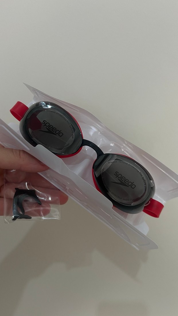 Kırmızı Speedo Yüzücü Gözlüğü - Görsel 2