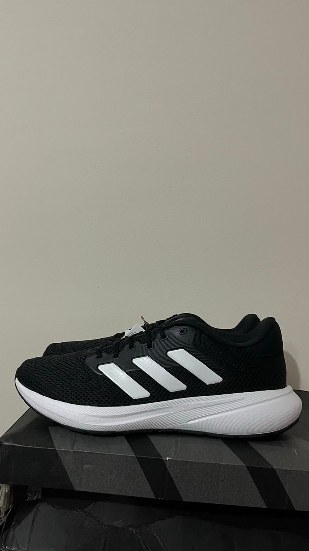 Adidas Erkek Siyah Spor Ayakkabısı - Görsel 2