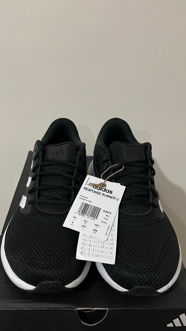 Adidas Erkek Siyah Spor Ayakkabısı - Görsel 4