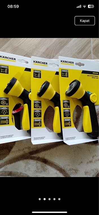 KARCHER DEBİ AYARLI SPREY TABANCA