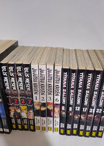 Beden Çeşitli Manga ve Çizgi Roman Seti