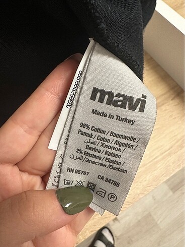 s Beden Mavi kot ceket
