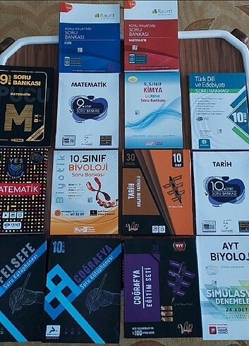 9. Sınıf ve 10. Sınıf Soru Bankaları, AYT Biyoloji Deneme Kitabı