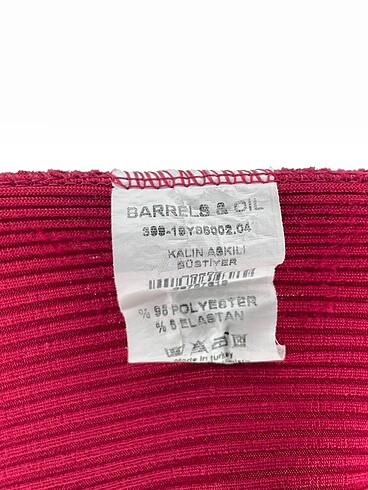 42 Beden bordo Renk Diğer Mini Üst %70 İndirimli.