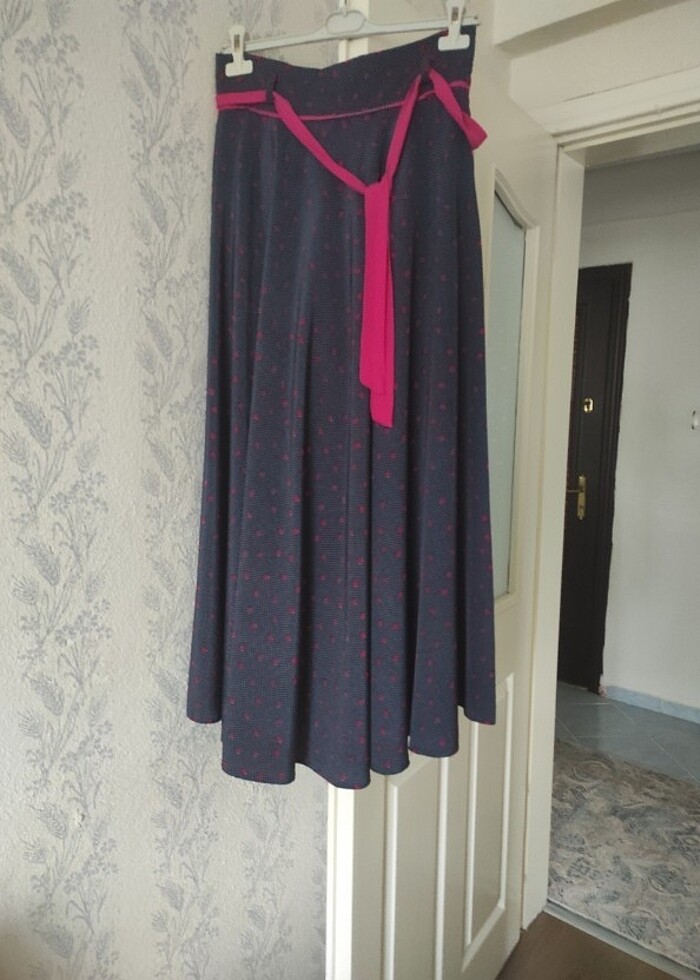 Yeni desenli uzun etek  - Görsel 3