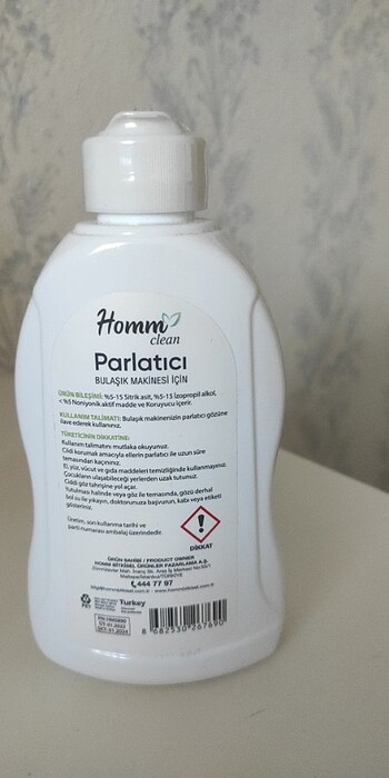 Hombitkisel bulaşık parlatıcısı  - Görsel 5