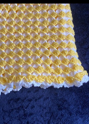 Örgü bebek Battaniyesi - Görsel 3