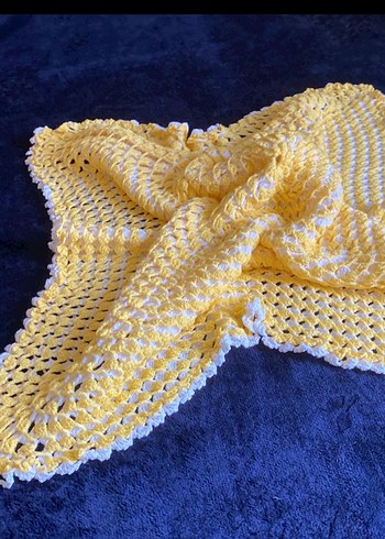 Örgü bebek Battaniyesi - Görsel 5