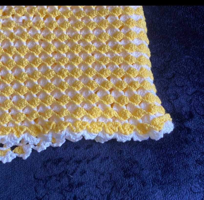 Örgü bebek Battaniyesi - Görsel 3