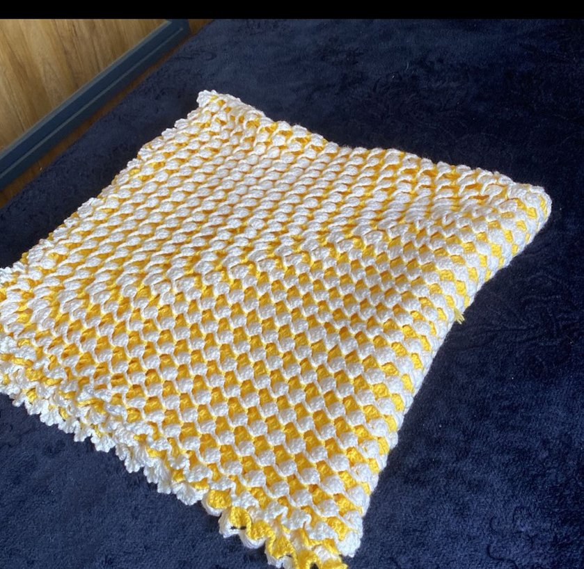 Örgü bebek Battaniyesi - Görsel 4