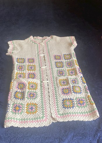 Bohem Çok Renkli yelek - Görsel 2