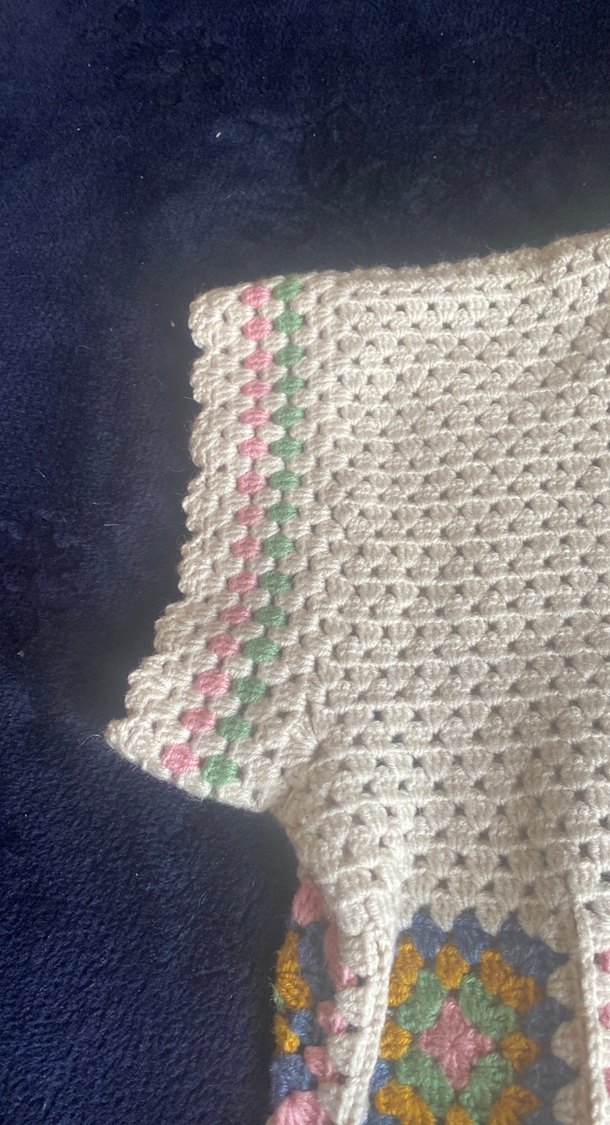 Bohem Çok Renkli yelek - Görsel 4