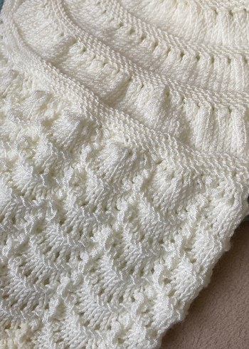 Kız Çocuk Bohem Stilde Kolsuz Örgü yelek - Görsel 4