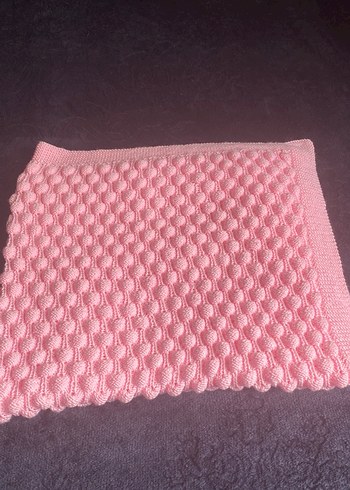 Örgü bebek battaniyesi - Görsel 3