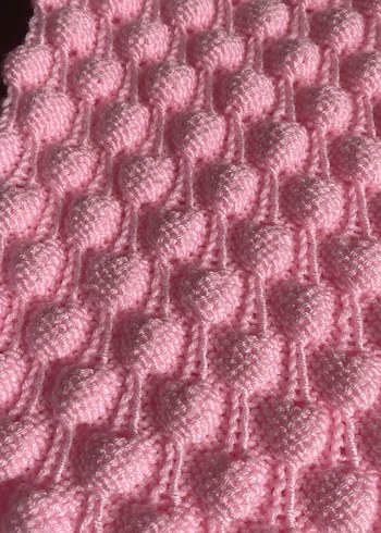 Örgü bebek battaniyesi - Görsel 4