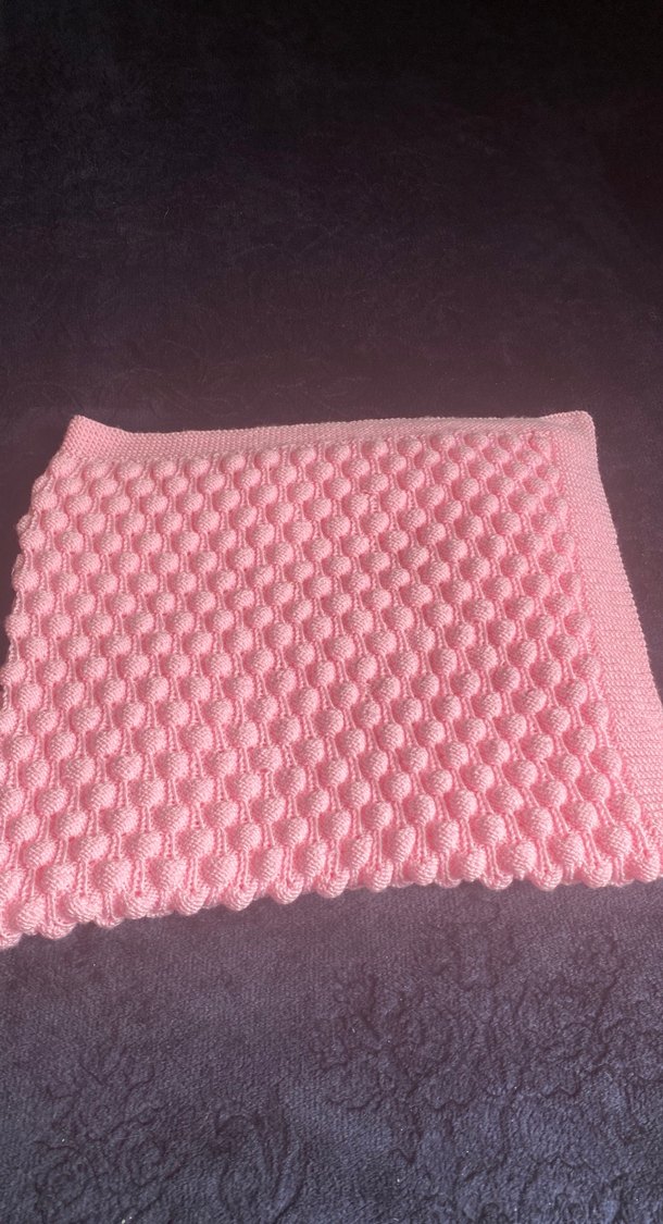 Örgü bebek battaniyesi - Görsel 3