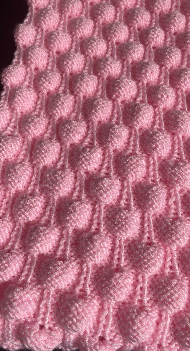 Örgü bebek battaniyesi - Görsel 4