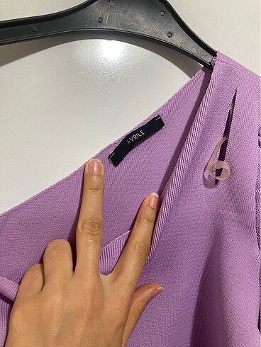 Tek omuz bluz - Görsel 3