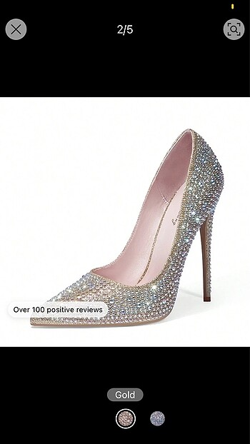 SHEIN TAŞLI AYAKKABI - Görsel 2