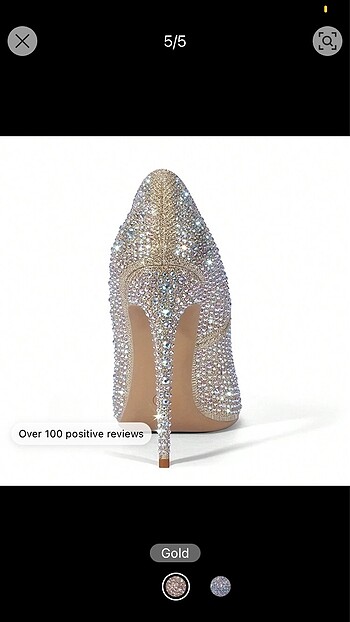 SHEIN TAŞLI AYAKKABI - Görsel 4