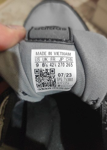 Gri Adidas Erkek Spor Ayakkabı - Görsel 8