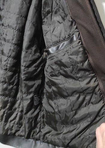 Deri Biker Ceket, Kemerli, Normal Boy - Görsel 7