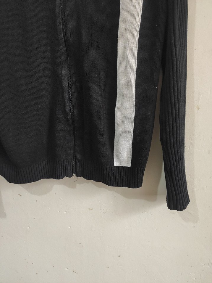 Gri Fermuarlı Erkek Spor Triko - Görsel 4