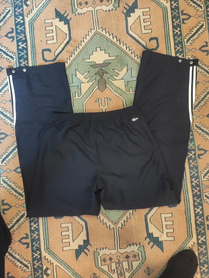 Fermuarlı Siyah Kadın Eşofman Altı - Görsel 2